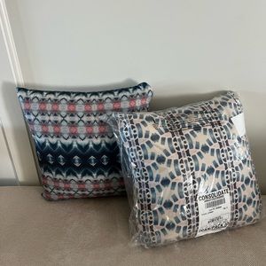TWO Bunglo Sundance pillowS Anthropologie